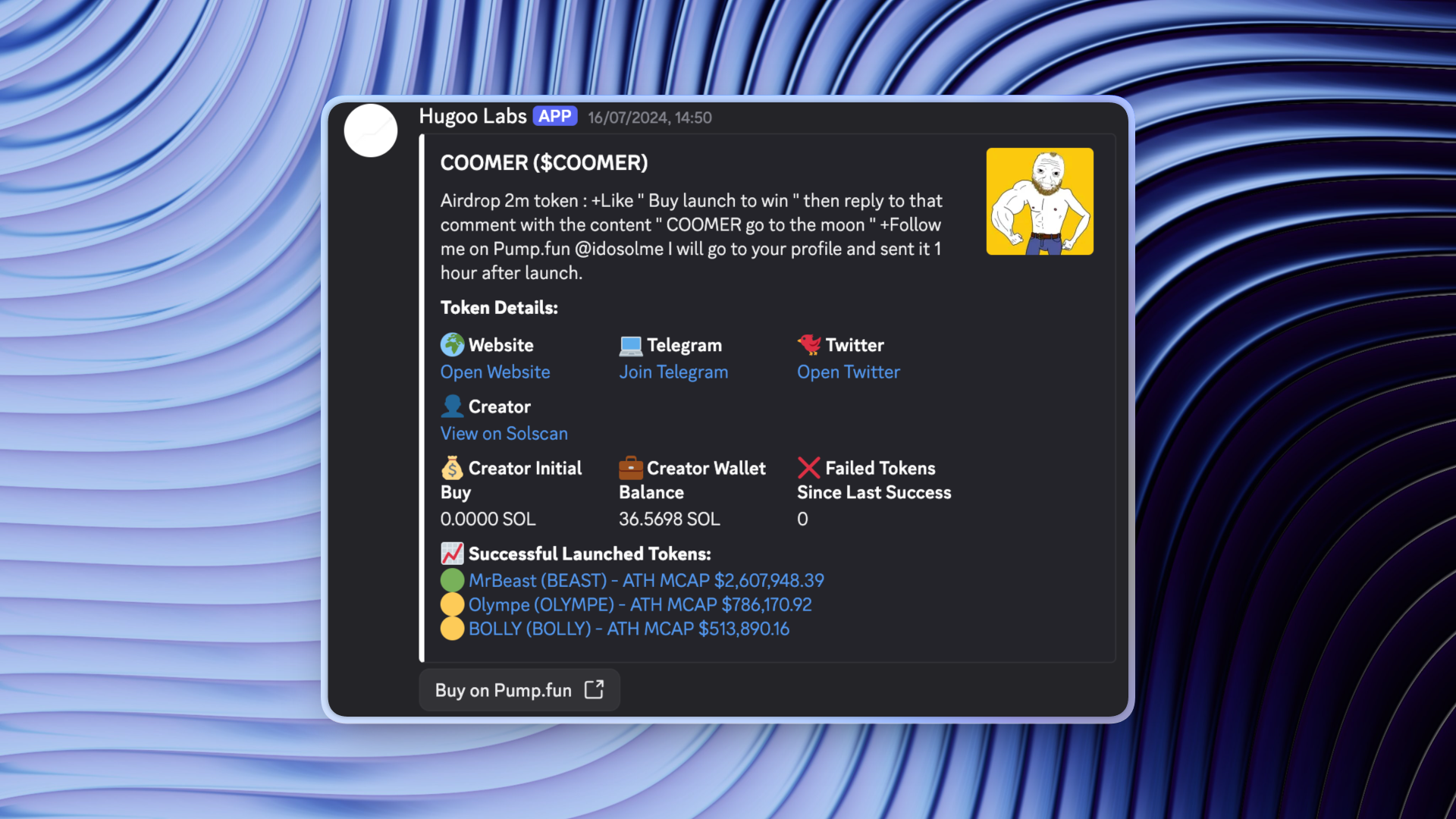 On-Chain Analyzer screenshot